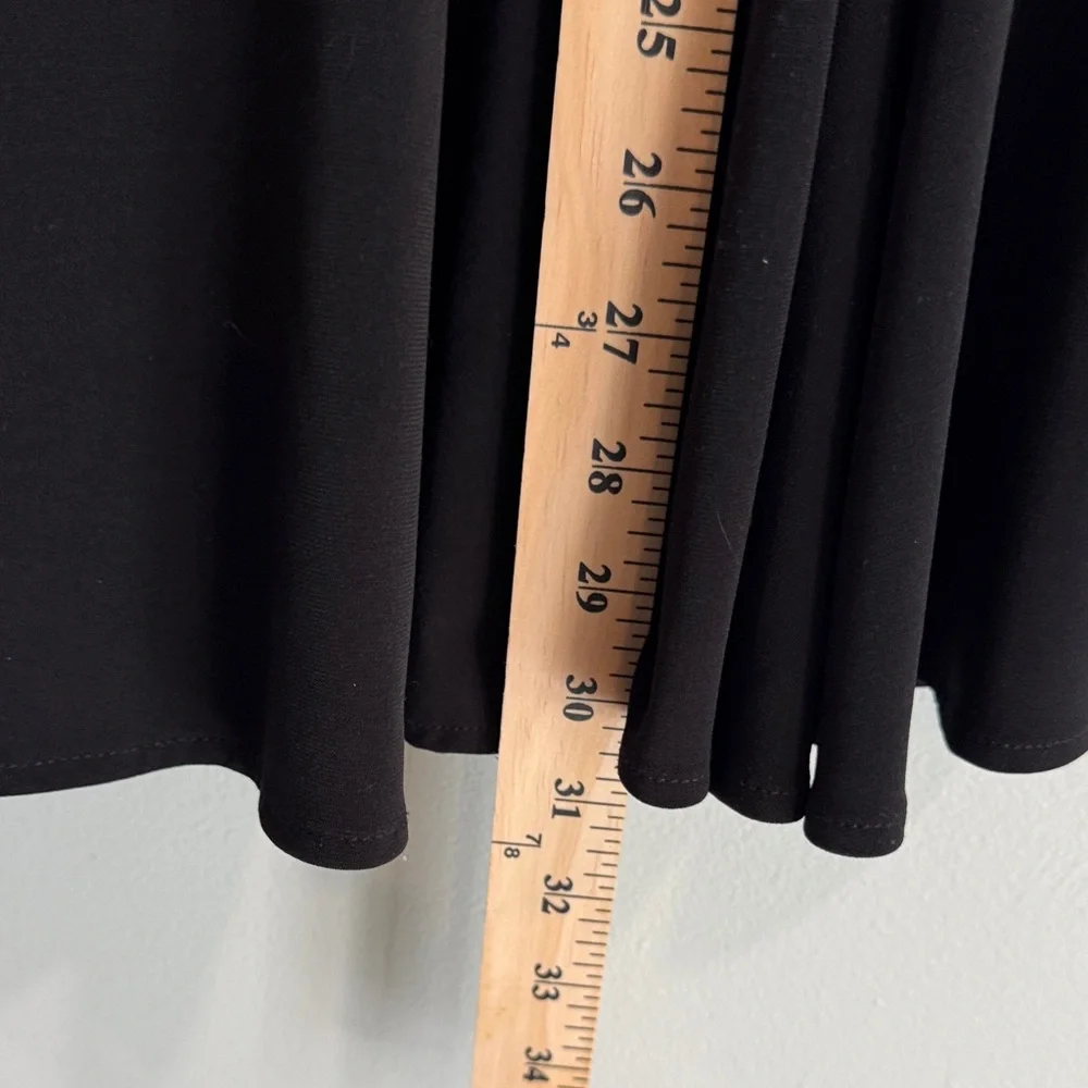 Joseph Ribkoff Elegant‎ Black Midi Skirt sz 8